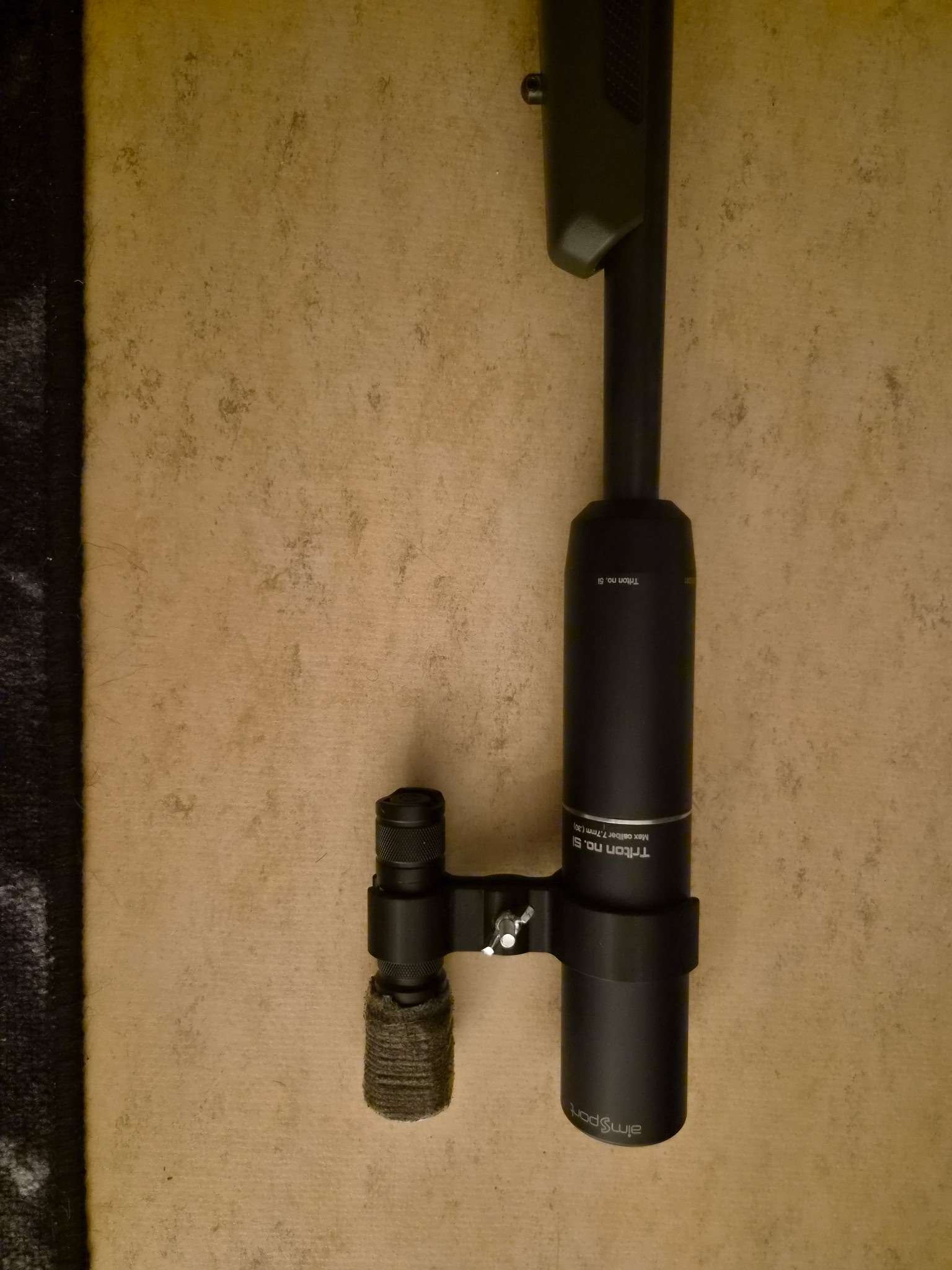 Lamp Bracket for Silencer - After